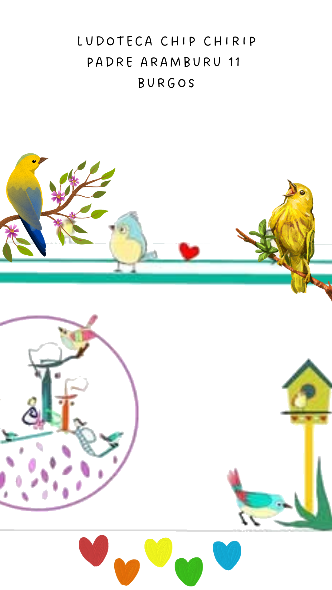 Logo de Ludoteca Chip Chirip - nido educacional