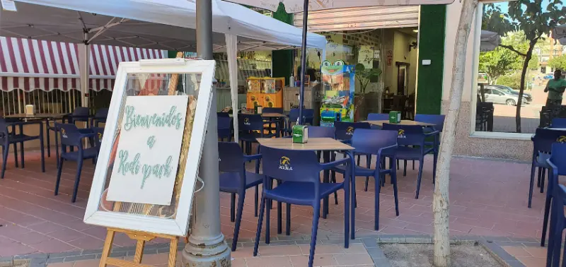 Cafetería parque de bolas Rodipark