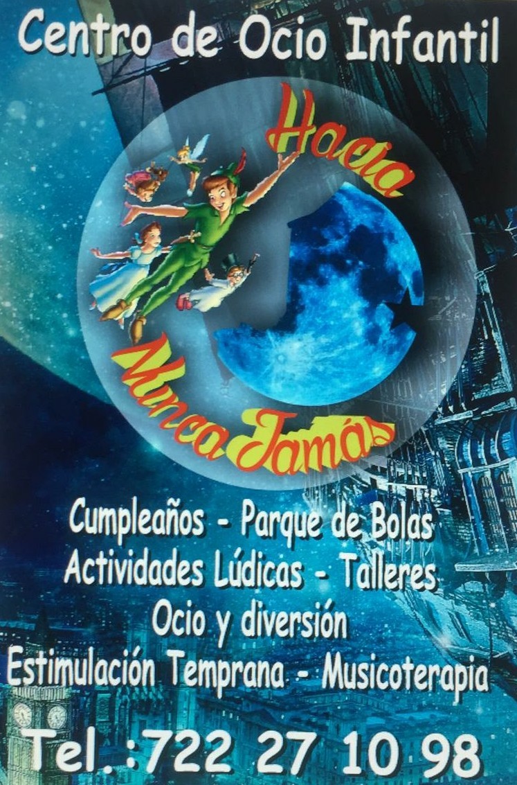Centro de ocio infantil HACIA NUNCA JAMÁS