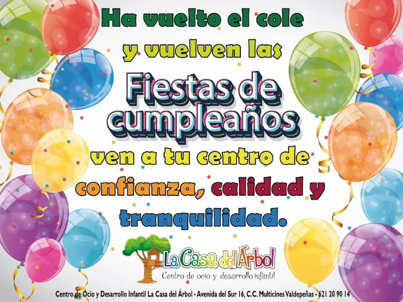 LA CASA DEL ÁRBOL, Centro de Ocio y Desarrollo Infantil