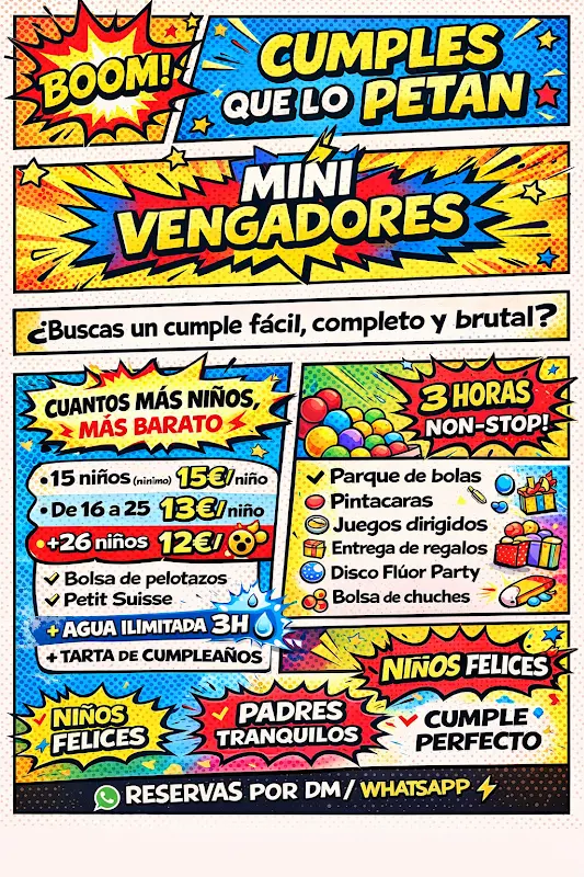 Mini Vengadores, Parque Infantil